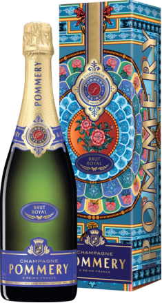 Champagne Pommery Royal Brut, Champagne AC, Geschenketui