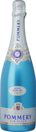 Champagne Pommery Royal Blue Sky Demi-sec, Champagne AC, Geschenketui