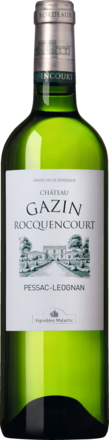 2017 Château Gazin Rocquencourt Blanc Pessac-Léognan AOP
