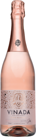 VINADA Sparkling Rosé (0% Alc.) schäumendes Getränk aus alkoholfreiem Wein