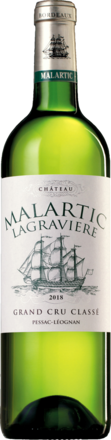 2018 Château Malartic Lagravière blanc Pessac-Léognan AOP, 1er Cru Classé
