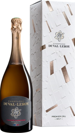 Champagne Duval-Leroy Fleur de Champagne Extra Brut, Champagne 1er Cru AC, in Geschenketui