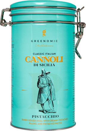 Classic Italian Cannoli di Sicilia Pistacchio 200 g