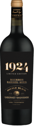 2021 1924 Double Black Bourbon Barrel Aged Cabernet Sauvignon, Limited Edition, Lodi