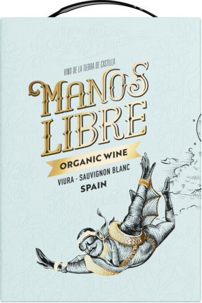 2022 Manos Libre Viura Sauvignon Blanc Vino de la Tierra de Castilla, Bag in Box, 3,0 L