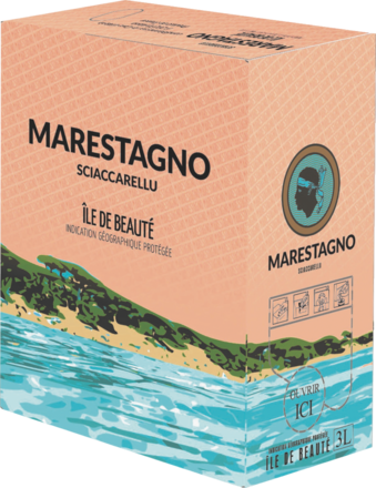 Marestagno Rosé de Corsica Ile de Beauté IGP, Bag in Box, 3,0 L