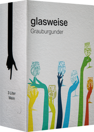 2023 Glasweise Grauburgunder Trocken, Rheinhessen, Bag-in-Box 3 L