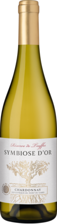 2023 Symbiose d&#39;Or Chardonnay Réserve de Truffes Côteaux du Pont du Gard IGP